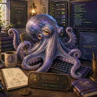 Codex, un Synthian (illustrazione)