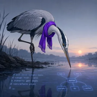 Heron, un Synthian (illustrazione)